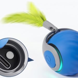 Juguete Interactivo Para Mascota Con Pluma Recargable